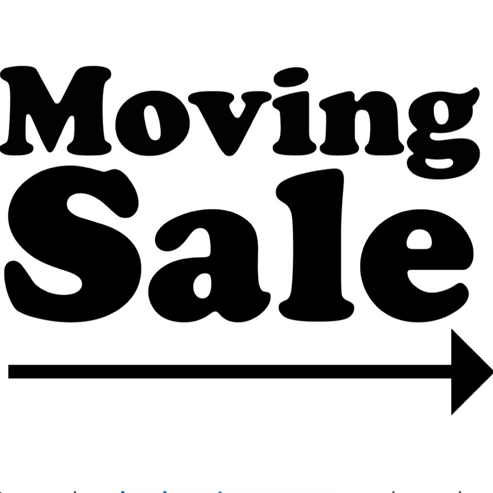 Moving Sale- everything being donated 9/20.